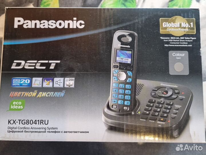 Цифровой беспроводной телефон Panasonic