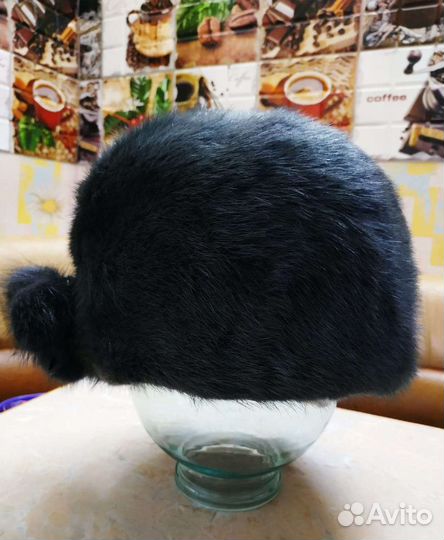 Шапка норковая женская 58 размер