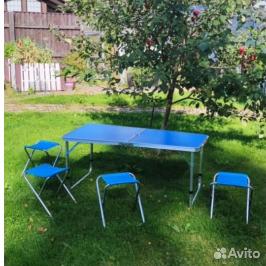 Стол складной туристический со стульями