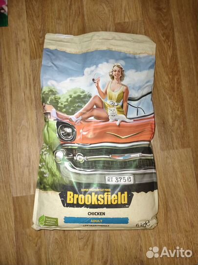 Сухой корм для кошек brooksfield 6кг