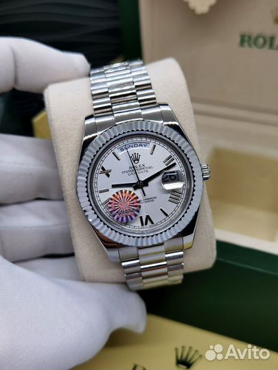 Роскошные мужские часы Rolex на гарантии