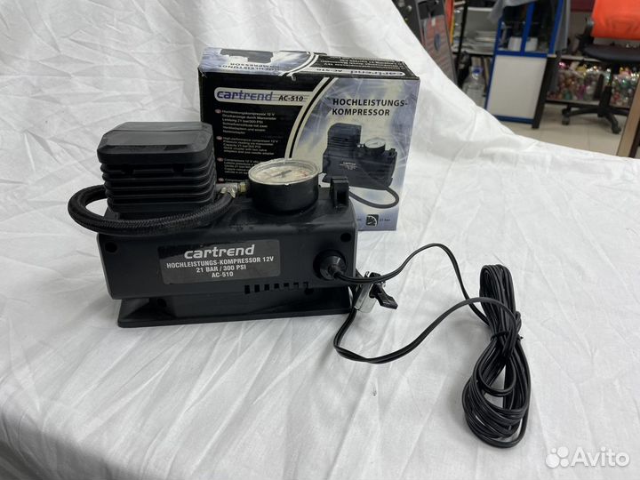 Автомобильный насос cartrend ac-510 (Сзр)