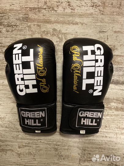 Боксерские перчатки green hill 12 oz