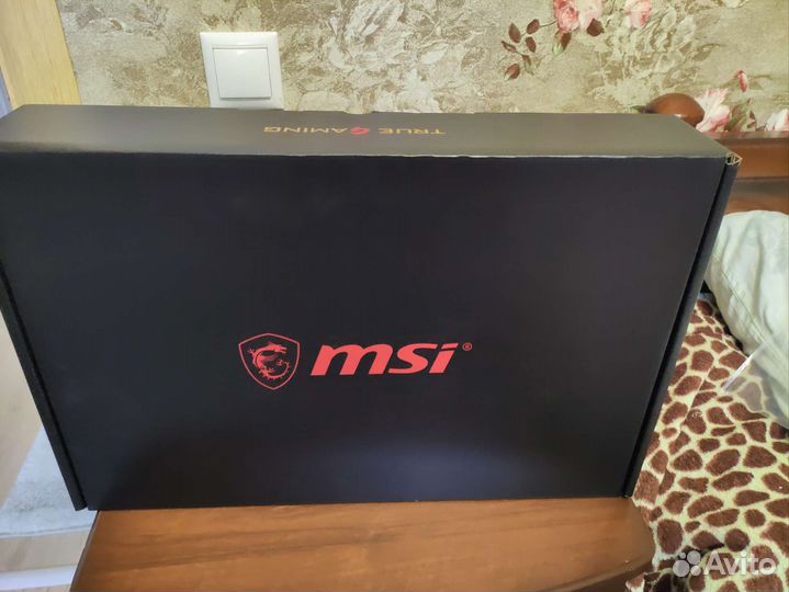 Игровой Ноутбук MSI GF75 Thin Black