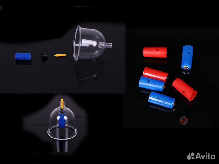 Вакуумные банки 24 шт