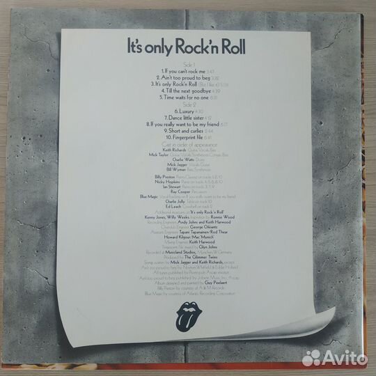 The Rolling Stones - It's Only Rock 'N Roll (1988)