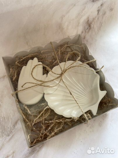 Подарочный набор, декор из гипса, гипсовый декор