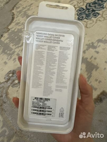 Чехол на samsung А6 2018