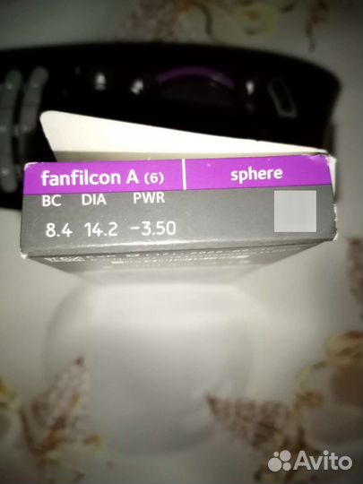 Линзы контактные