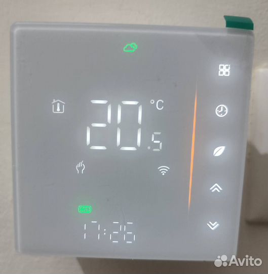 Терморегулятор для теплого пола Moes с wifi