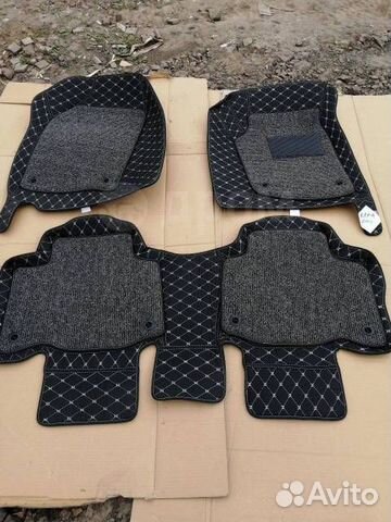 Коврики в салон 3D эко кожа Toyota Rav-4 30 разные