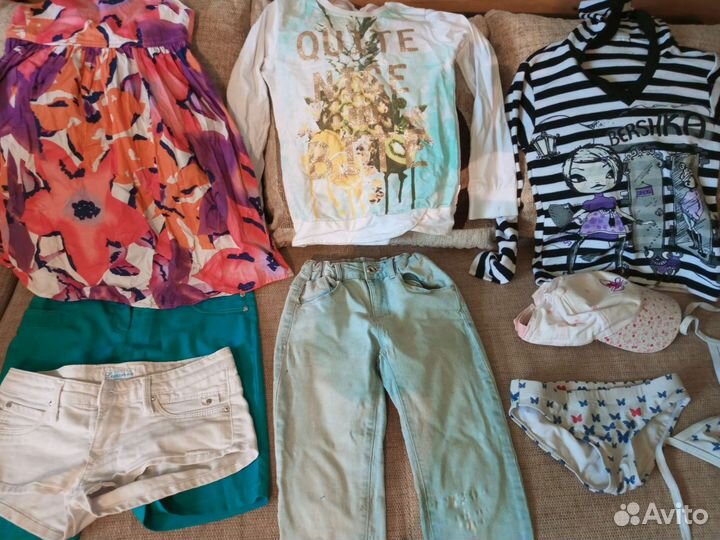 Вещи пакетом на девочку