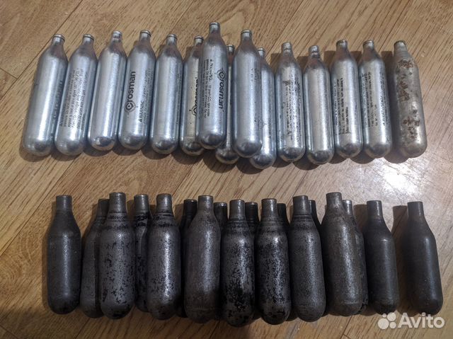 Баллончики для сифона пустые