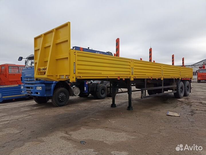 Полуприцеп бортовой Нефаз 9334, 2023