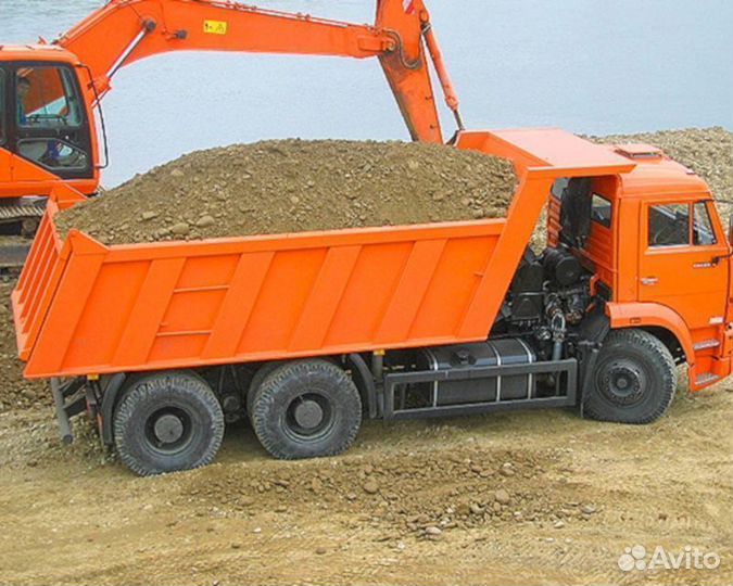Щебень песок доставка