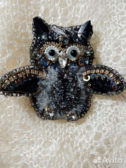 Брошь ручной работы