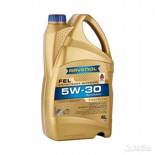 Моторное масло ravenol 5W-30