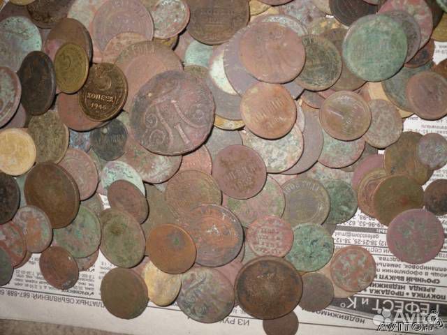 Старинные монеты от петра до советского времени