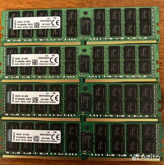 Память DDR4 16GB, REG-ECC