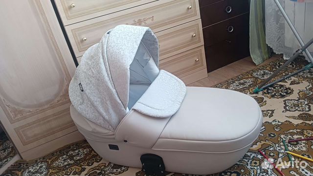 Коляска 2 в 1 indigo эко кожа