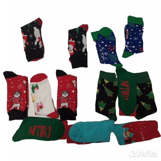 Носки новогодние