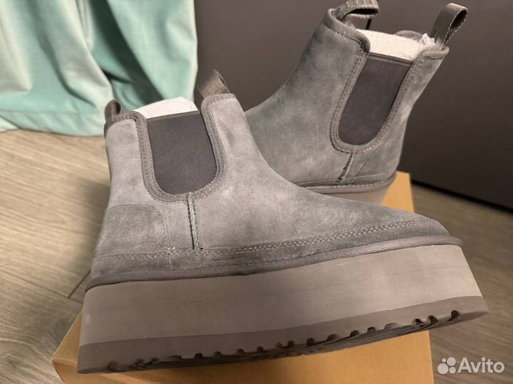 Угги UGG Neumel Platform Chelsea Grey 40р, 26 стел