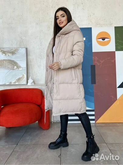 Пуховик зимний 46р новый