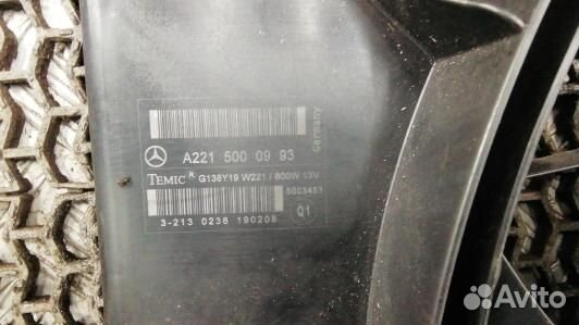 Вентилятор радиатора mercedes benz S-class W221 (P