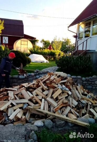 Дрова Осина подготовленные с доставкой любого объе