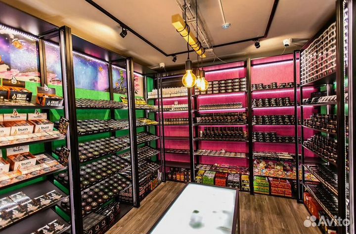 Табачный магазин с постоянными клиентами