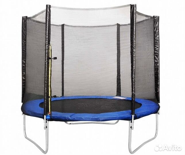 Батут с сеткой 2,44 м 8 ft (с защитной сеткой)
