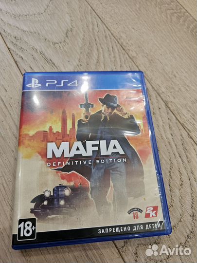 Mafia definitive edition ps4 disc