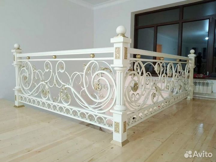 Перила художественной ковки