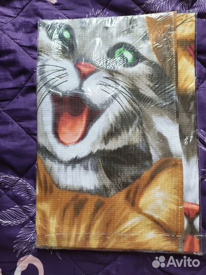 Вафельные полотенца новые