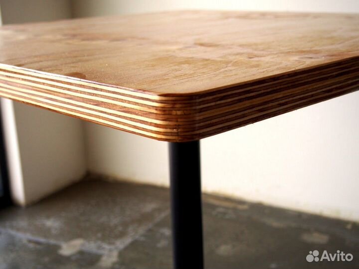 Стол лофт столешница из фанеры 21 мм