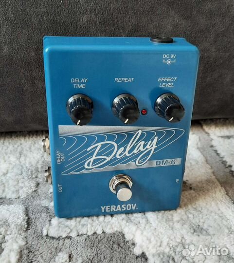 Гитарный эффект Delay dм-6