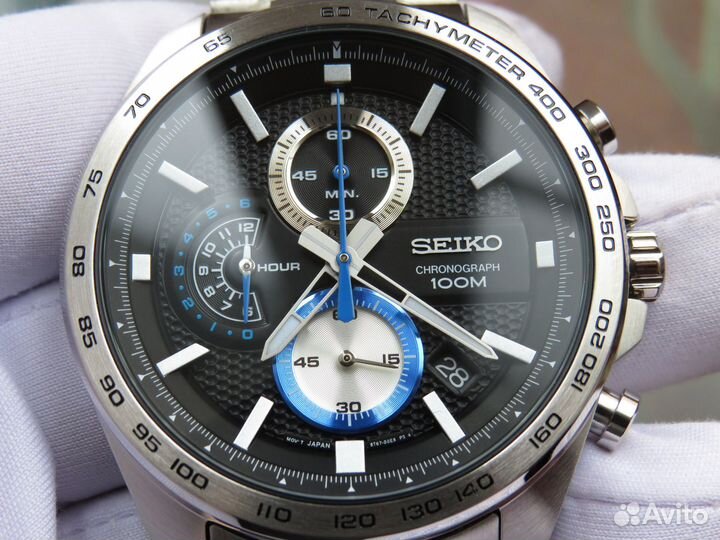 Часы Seiko (Сейко) Chronograph Sports Date