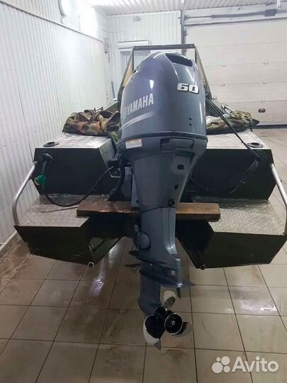 Лодочный мотор Yamaha (Ямаха) F60 fetl Б/у