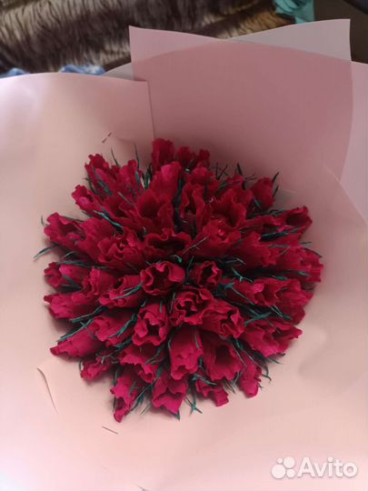 Сладкие букеты из конфет