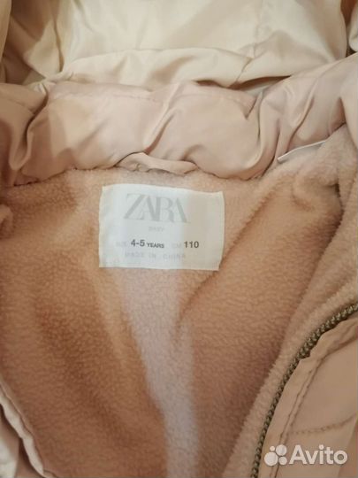 Куртка для девочки zara 110