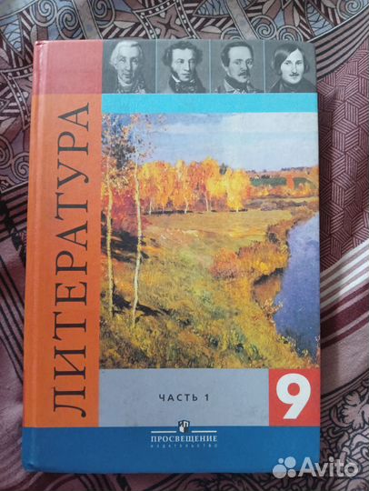 Литература 9 класс 1 часть