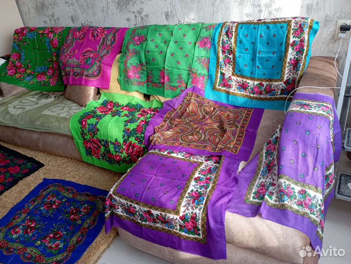 Шерстяной платок СССР