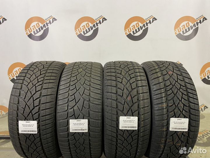 Dunlop SP Winter Sport 3D 245/40 R18