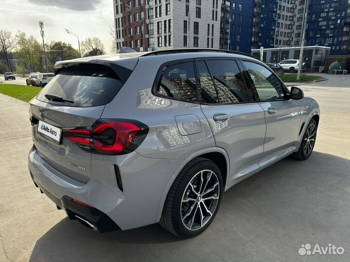 BMW X3 2.0 AT, 2022, 24 000 км