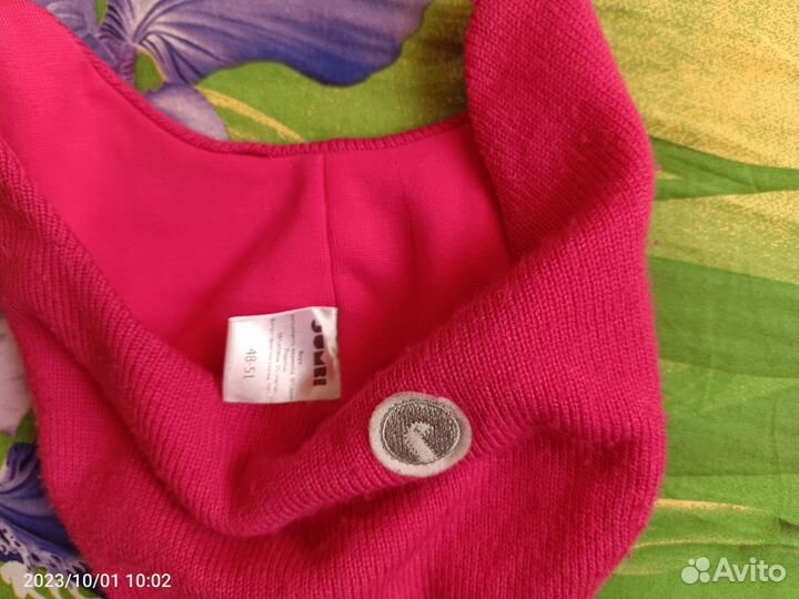 Шарф манишка, шапка