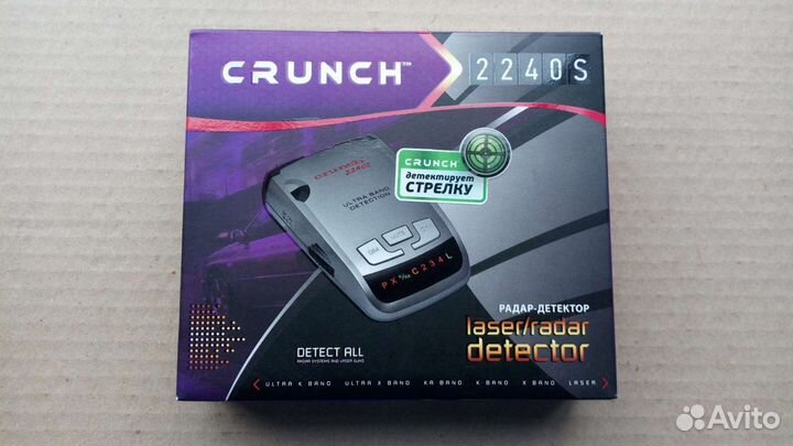 Автомобильный радар Crunch