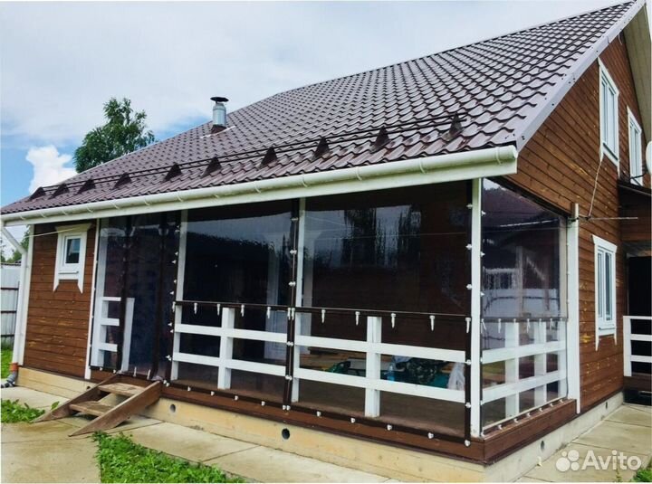 Мягкие окна для беседки, террасы, веранды