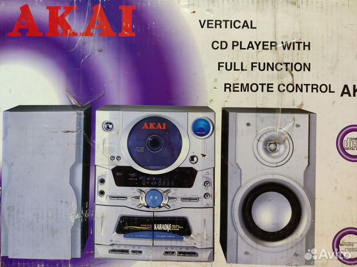 Музыкальный центр akai AK-610