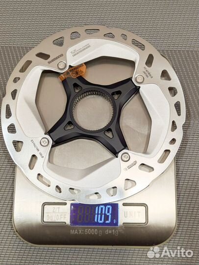 Тормозной ротор shimano XT center lock 160/180