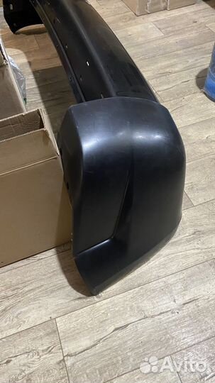 Бампер задний Hyundai Tucson 04-09 под одну трубу